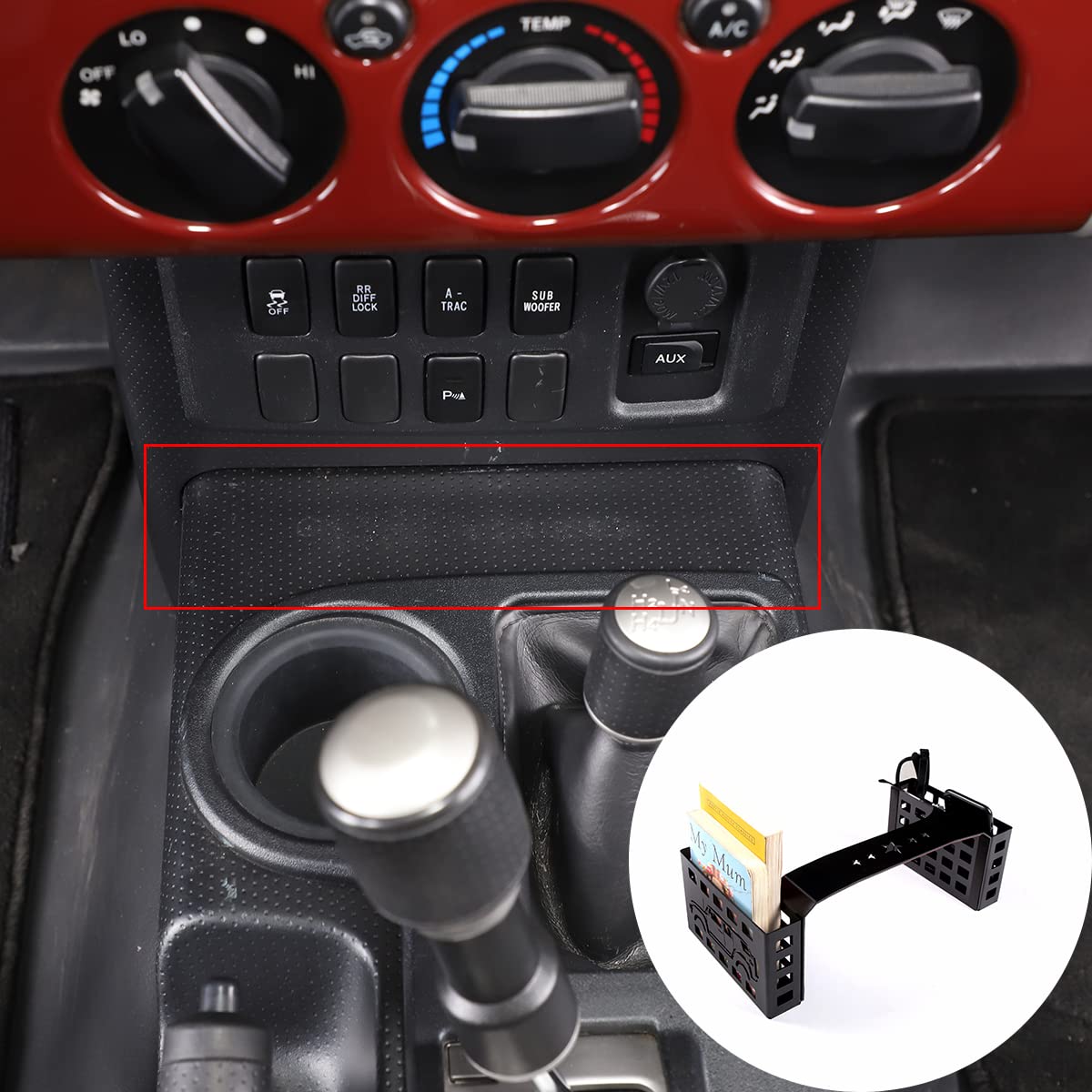 Amazon.com: HIRUFAIT Upgrade Center Console Gear Shift Side